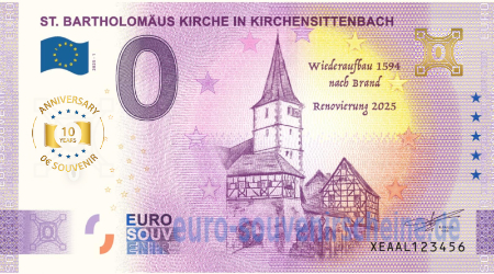 XEAAL-2025-1 ST. BARTHOLOMÄUS KIRCHE IN KIRCHENSITTENBACH 