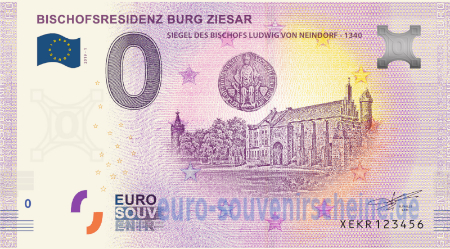 XEKR-2019-1 BISCHOFSRESIDENZ BURG ZIESAR 