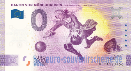 XETA-2021-1 BARON VON MÜNCHHAUSEN 200. GEBURTSTAG 11.MAI 2020