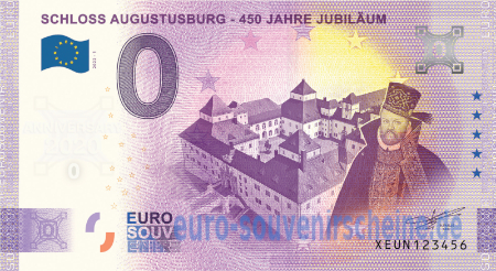 XEUN-2022-1 SCHLOSS AUGUSTUSBURG - 450 JAHRE JUBILÄUM 