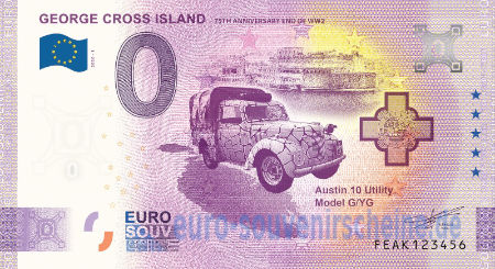 FEAK-2020-1 GEORGE CROSS ISLAND 75TH ANNIVERSARY END OF WW2