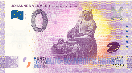PEBF-2021-3 JOHANNES VERMEER HET MELKMEISJE 1658-1661